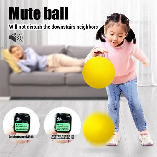 Silent Basketball Size 7 Squeezable Mute Bouncing Basketball Indoor Silent Ball Foam Basketball 24Cm Bounce Football Sports Toys